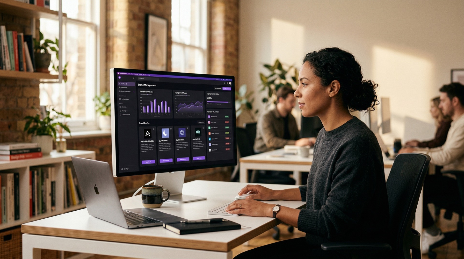 Maloo® brand intelligence platform on display